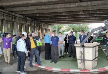 กรมทางหลวง ลุยตรวจสะพานทางด่วนพระราม 2 ฟื้นแตกร้าว