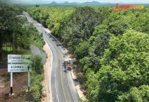 เสร็จสมบูรณ์!สาย ชบ.4017 จ.ชลบุรี 3.450 กม.หนุนศก.ขนส่งภาคตะวันออก