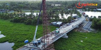 ทช.สร้างสะพานข้ามแม่น้ำปากพนัง จ.นครศรีธรรมราช คืบหน้ากว่า 77% คาดแล้วเสร็จปี 69