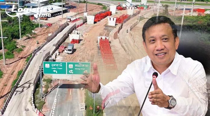 เร็วกว่าแผน!ทช.สร้างถนนสาย ง3 ผังเมืองรวมเมืองหนองคาย คาดแล้วเสร็จปี 2571