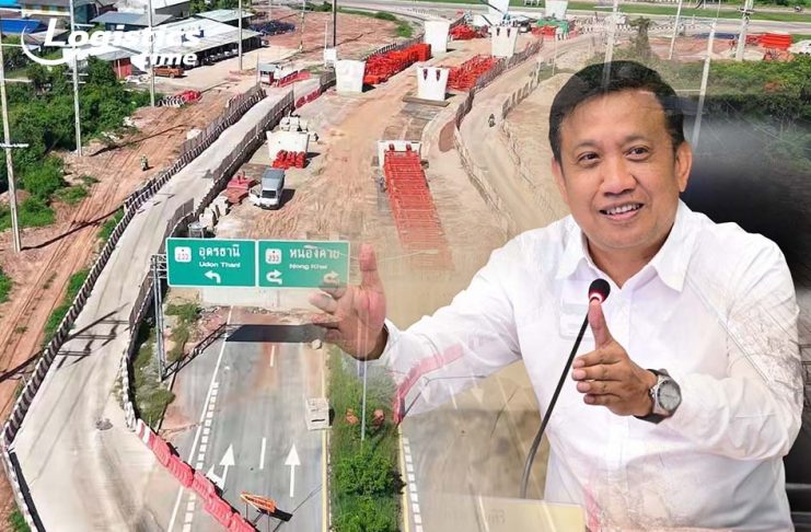เร็วกว่าแผน!ทช.สร้างถนนสาย ง3 ผังเมืองรวมเมืองหนองคาย คาดแล้วเสร็จปี 2571