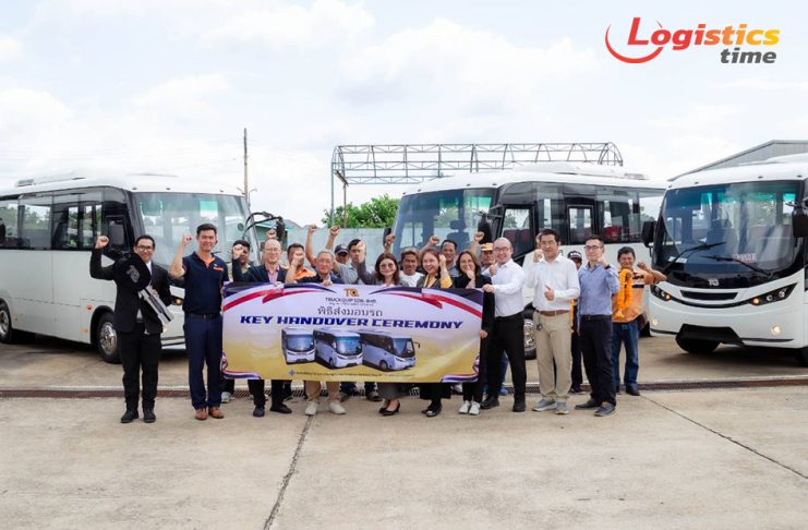 ทรัคควิป (Truckquip) ส่งมอบรถมินิบัส TQ-M5 จำนวน 8 คันให้แก่ BH ระยอง
