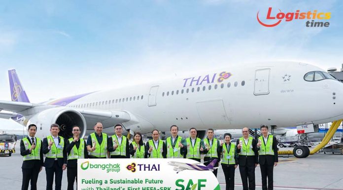 “บางจากฯ-บินไทย”ร่วมสรรค์สร้างน่านฟ้ายั่งยืน ให้บริการ HEFA-SPK SAF ผลิตในไทยเป็นครั้งแรกแก่เที่ยวบินการบินไทย