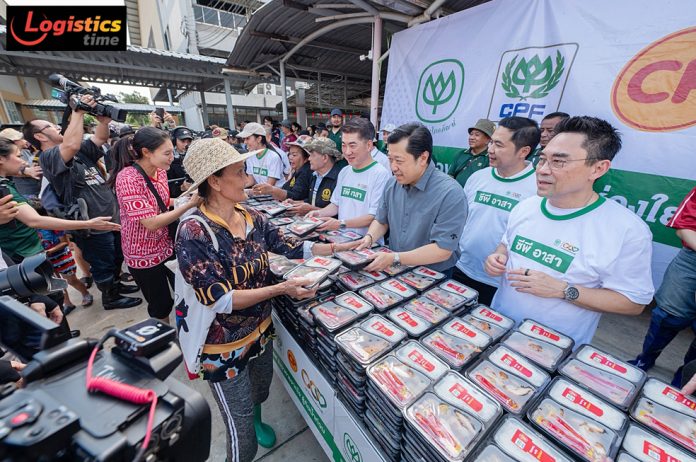 CPF เดินหน้าส่งอาหาร