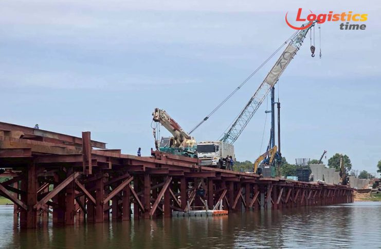 ทช.อัปเดตสร้างสะพานข้ามอ่างเก็บน้ำลำปาว เชื่อมสหัสขันธ์-สามชัย จ.กาฬสินธุ์ คืบหน้ากว่า 31% คาดแล้วเสร็จปี 2571